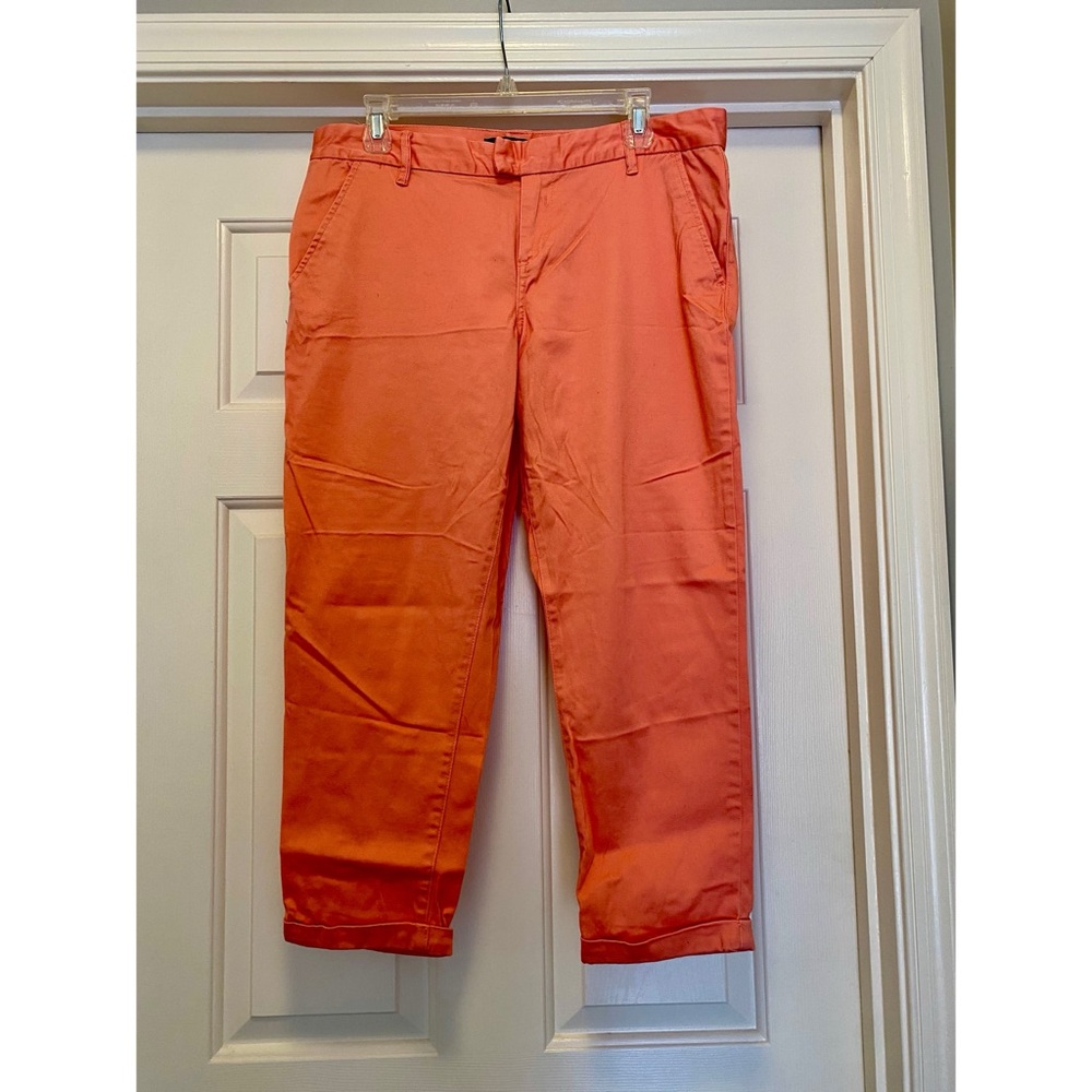 Calvin Klein Peach Crop Pants, size 10